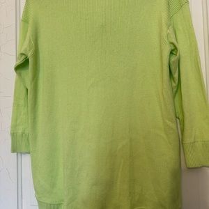 Talbots green sweater L
